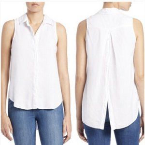 Cloth & Stone Pale Pink Sleeveless Button Down